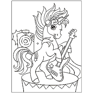 Coloring Book. Unicorns