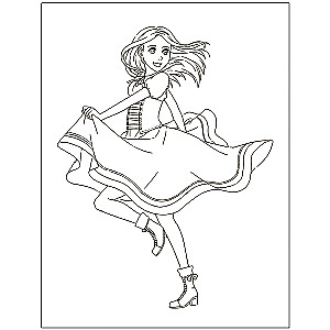 Coloring Book. Princesses