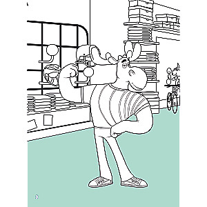 Well, Just You Wait! Holidays. SUPER coloring book. Dream team