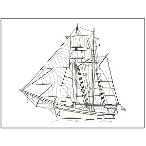 Coloring Book. Transport