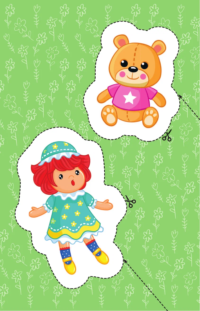 My First Cutouts. For Girls