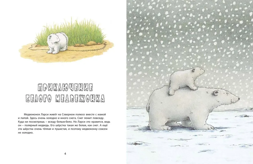 Larsi and His Friends. The Big Book About the Little Bear Cub