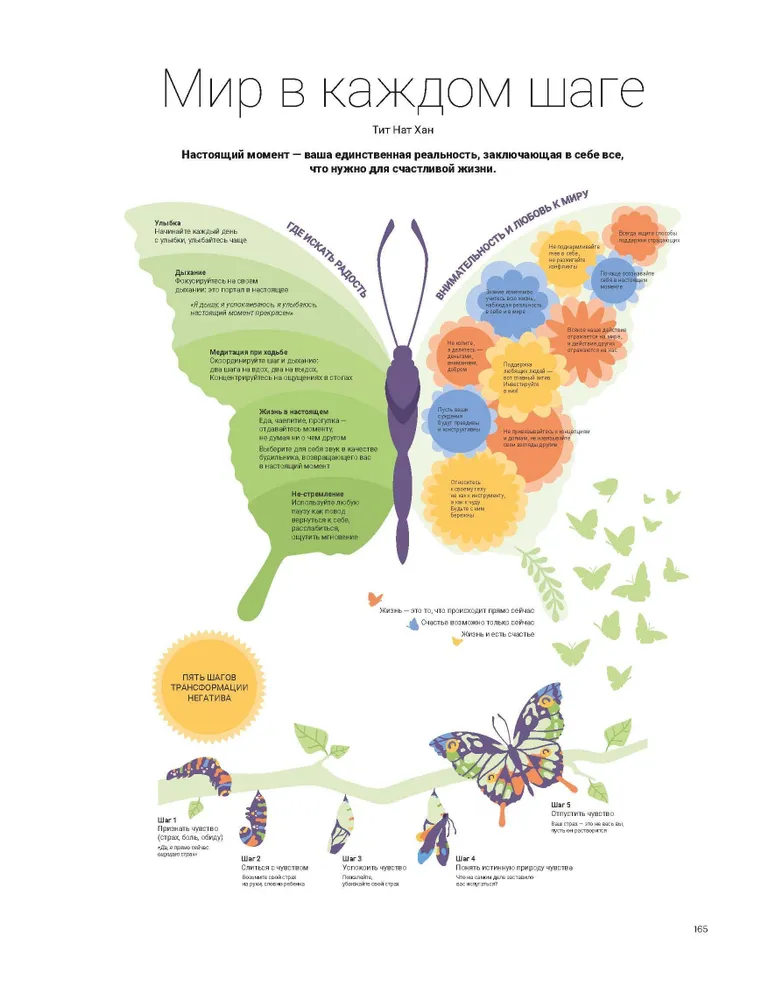 Mindfulness. A Visual Guide to Developing Mindfulness and Meditation Based on 12 Bestsellers