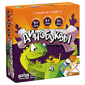 Dino Letters Board Game