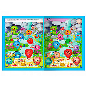 Find and Show. Llamas, Firefighters and Monsters with Stickers