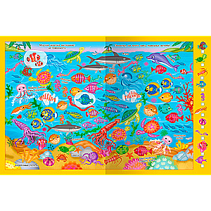 Find and Show. Dinosaurs, Robots, and Kittens with Stickers