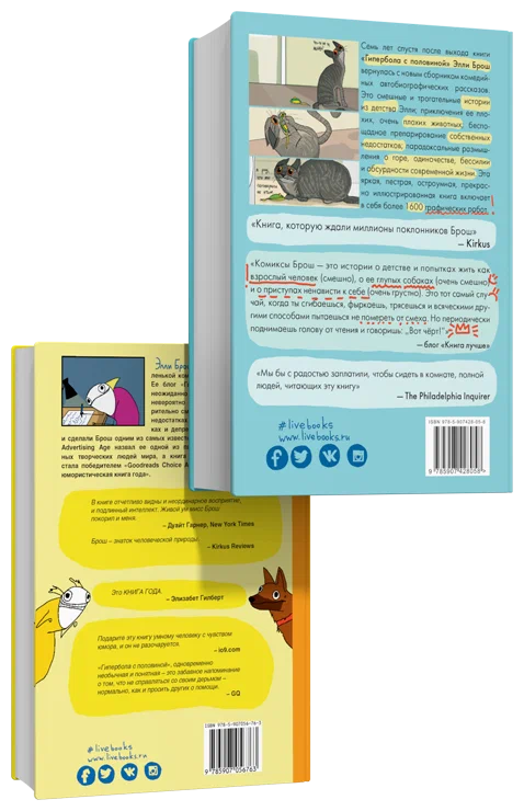Hyperbola with a Half. Answers and Other Questions. Set of 2 Books