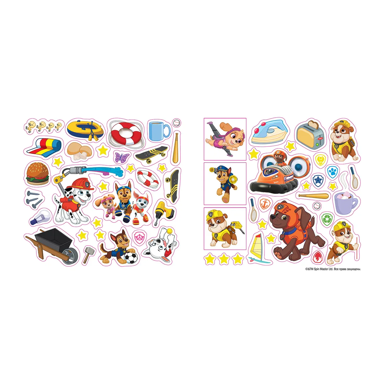 Safety Alphabet. A Developmental Book with Reusable Stickers