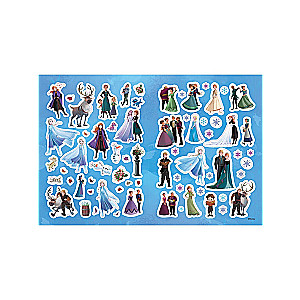 Frozen. Reusable Stickers