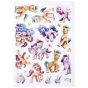 My Little Pony. In the Land of Earth Ponies. Reusable Stickers.