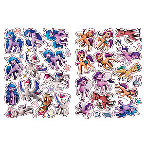 My Little Pony. In the Land of Earth Ponies. Reusable Stickers.