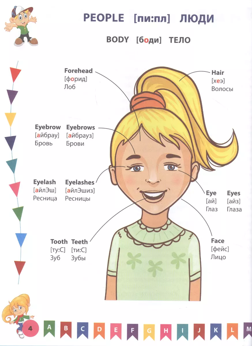 English Dictionary for Preschoolers in Pictures
