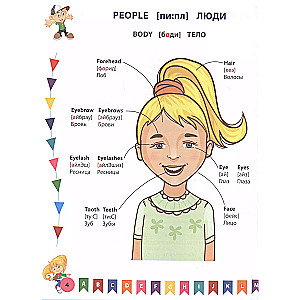 English Dictionary for Preschoolers in Pictures