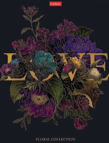 Notebook Language of Flowers (assorted)