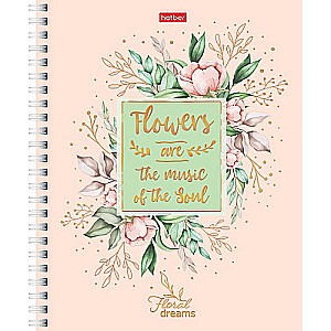 Notebook Floral dreams 4 designs in the block