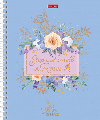 Notebook Floral dreams 4 designs in the block