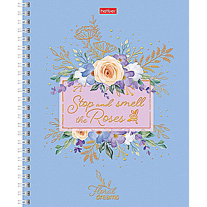 Notebook Floral dreams 4 designs in the block