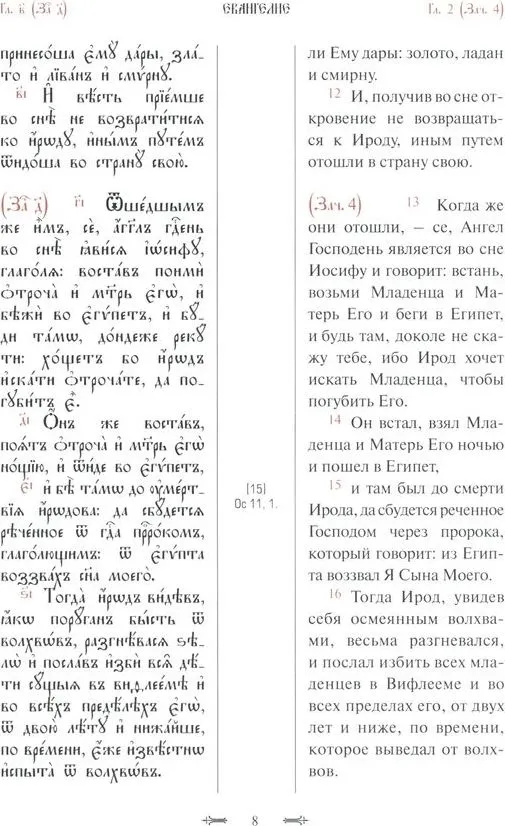 The Holy Gospel with Parallel Translation