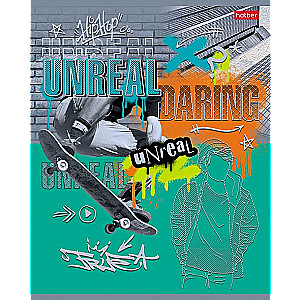 Notebook Unbelievably Brave 5 design in the block