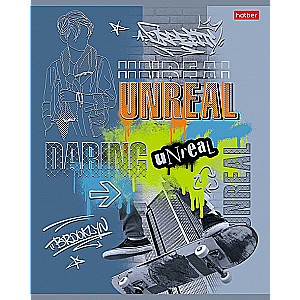 Notebook Unbelievably Brave 5 design in the block
