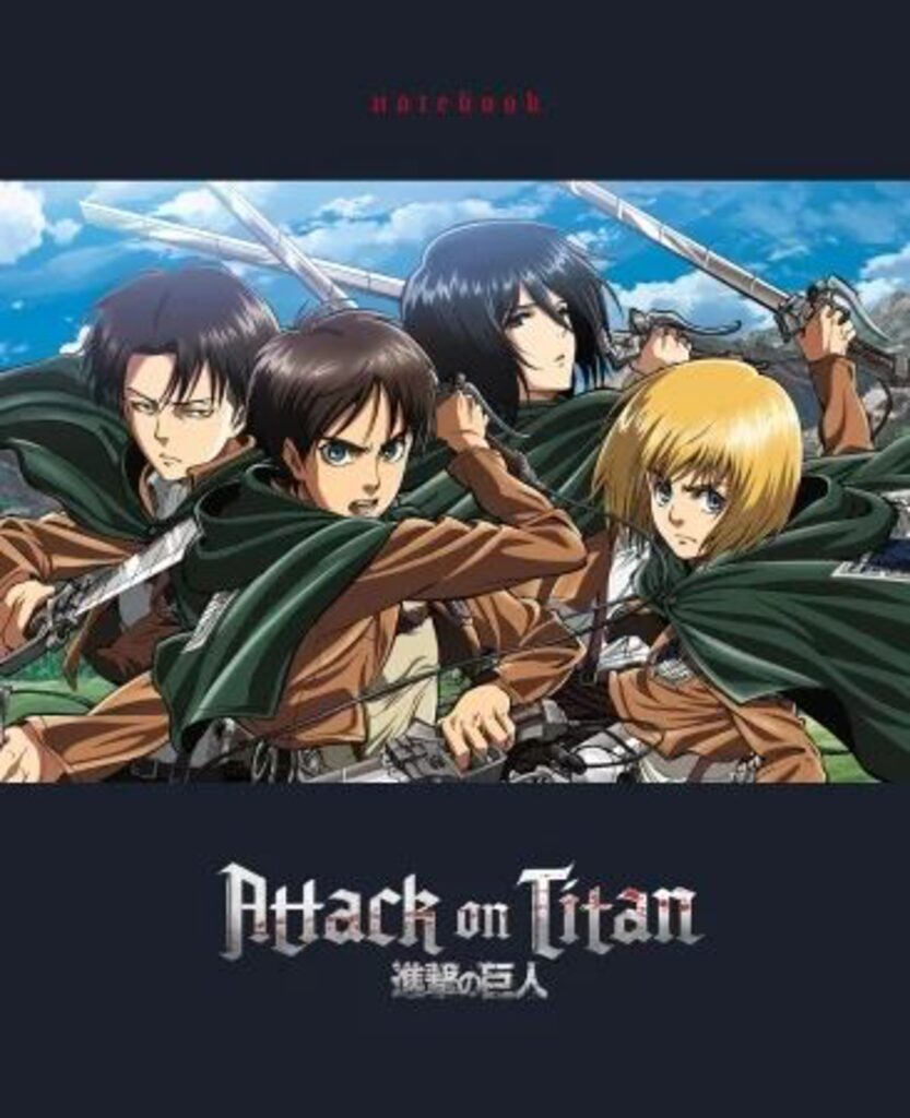 Attack on Titan Notebook. Season 1-3