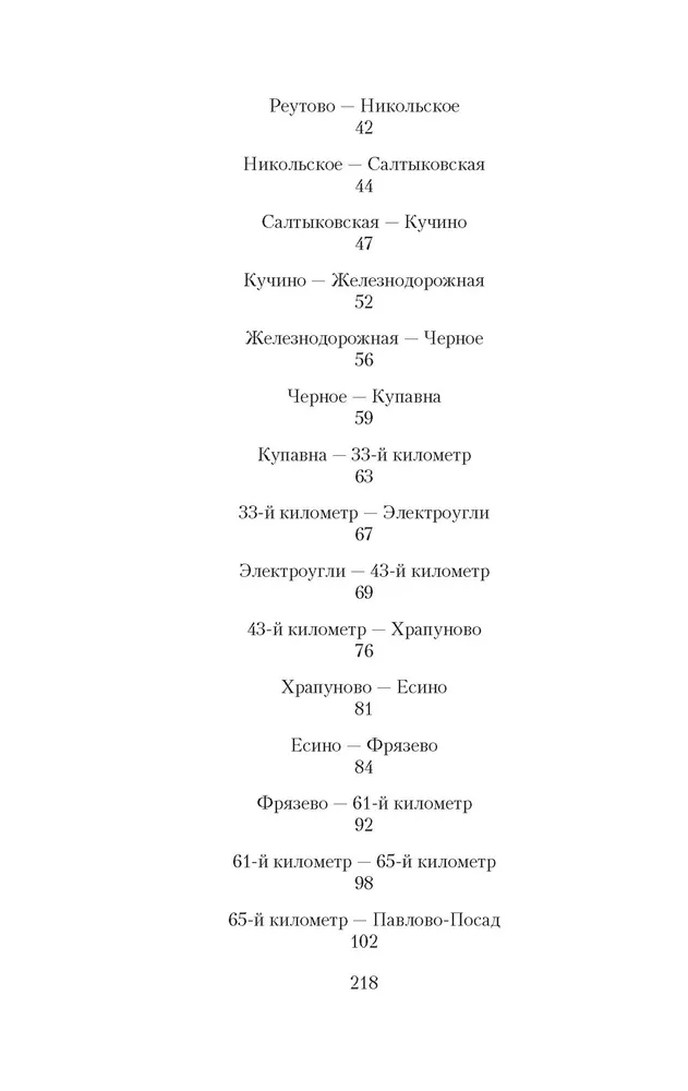 Moscow - Petushki
