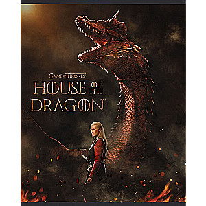 Notebook House of the Dragon 5 design in the block