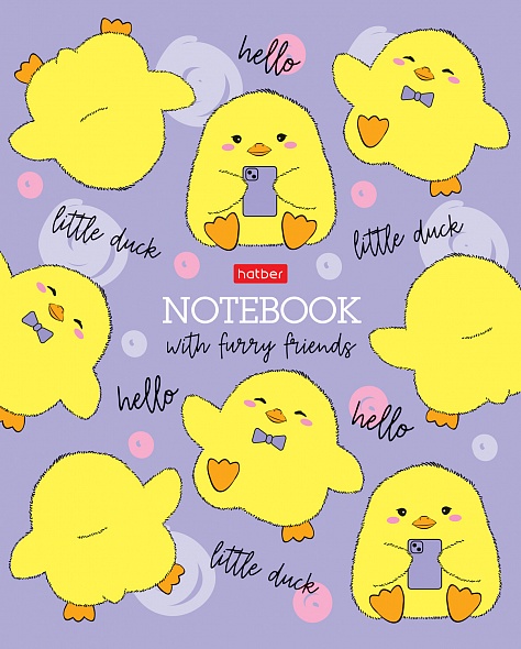 Notebook Fluffy Tails (assorted)
