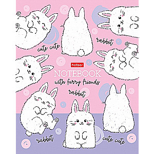 Notebook Fluffy Tails (assorted)