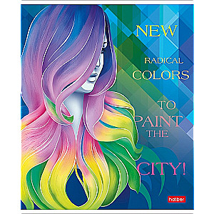 Notebook Bright Curls (assorted)