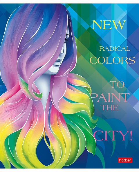 Notebook Bright Curls (assorted)