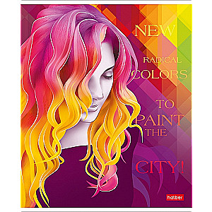 Notebook Bright Curls (assorted)