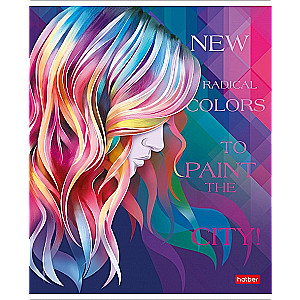 Notebook Bright Curls (assorted)