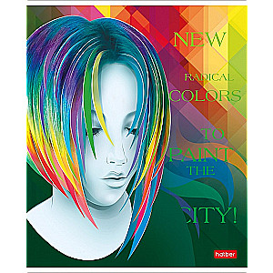 Notebook Bright Curls (assorted)