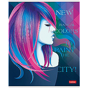 Notebook Bright Curls (assorted)