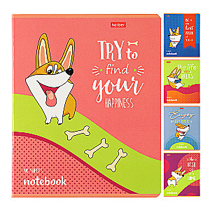 Notebook Red Kor (assorted)