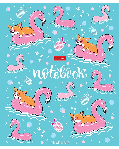 Notebook Funny Corgis (Assorted)