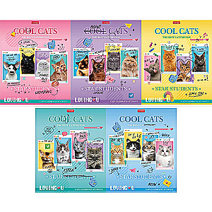 Notebook Cool Cats (assorted)