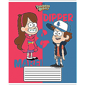 Gravity Falls Notebook (line)