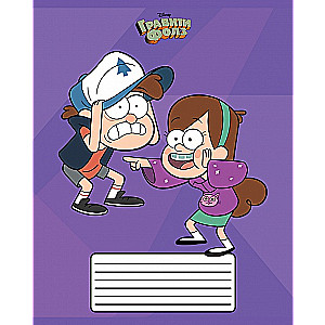 Gravity Falls Notebook (grid)