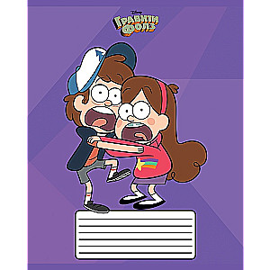 Gravity Falls Notebook (grid)