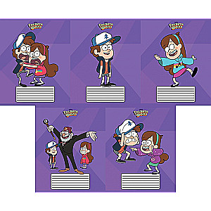 Gravity Falls Notebook (grid)