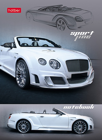 A6 Notebook Cars (Checkered)