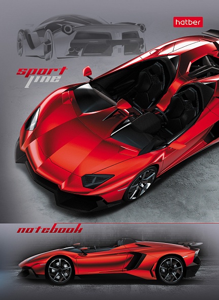 A6 Notebook Cars (Checkered)
