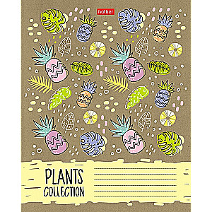 A5 Notebook Botany (Grid)