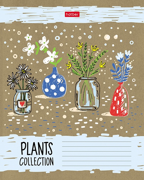A5 Notebook Botany (Grid)
