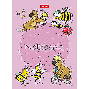 A6 Notepad Funny Animals (grid)