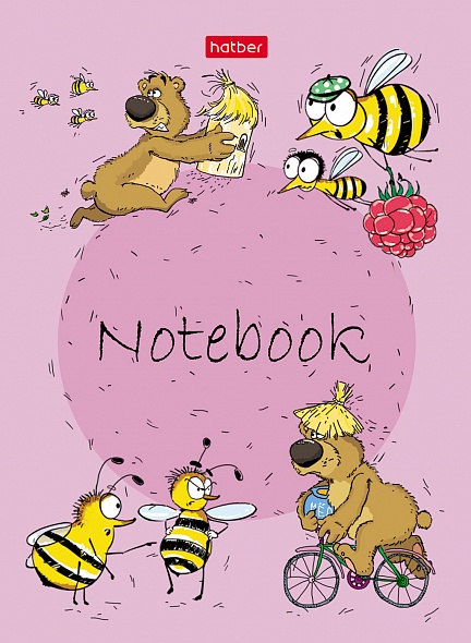 A6 Notepad Funny Animals (grid)