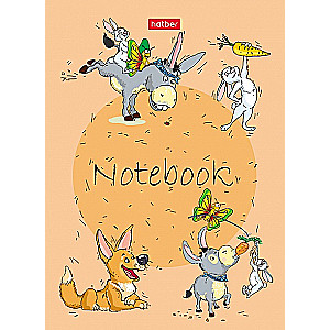 A6 Notepad Funny Animals (grid)