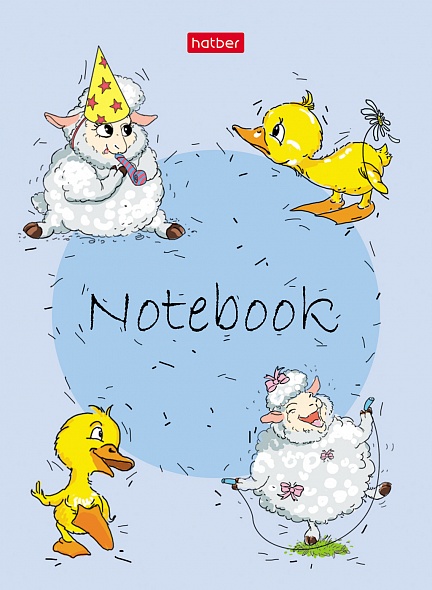 A6 Notepad Funny Animals (grid)